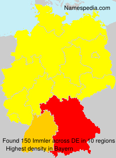 Surname Immler in Germany Surname Immler in Germany