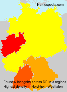 Surname Incognito in Germany Surname Incognito in Germany