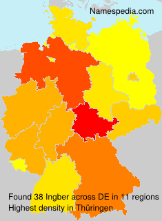 Surname Ingber in Germany Surname Ingber in Germany