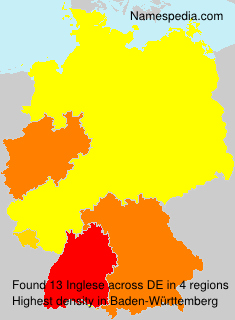 Surname Inglese in Germany Surname Inglese in Germany