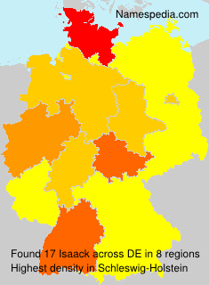 Surname Isaack in Germany Surname Isaack in Germany