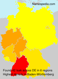 Surname Isak in Germany Surname Isak in Germany