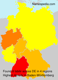 Surname Isbilir in Germany Surname Isbilir in Germany