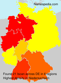 Surname Iscan in Germany Surname Iscan in Germany