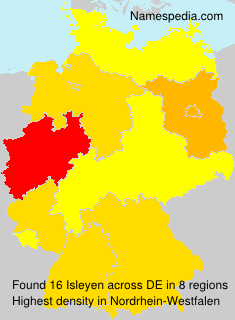Surname Isleyen in Germany Surname Isleyen in Germany
