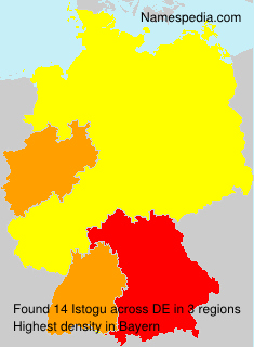 Surname Istogu in Germany Surname Istogu in Germany