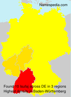 Surname Isufaj in Germany Surname Isufaj in Germany
