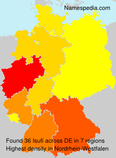 Surname Isufi in Germany Surname Isufi in Germany
