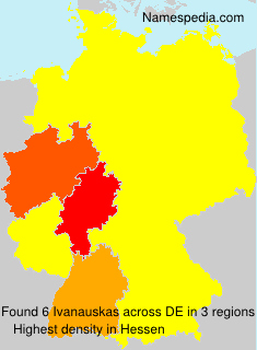 Surname Ivanauskas in Germany Surname Ivanauskas in Germany