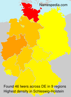 Surname Iwers in Germany Surname Iwers in Germany