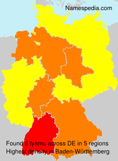 Surname Iyamu in Germany Surname Iyamu in Germany