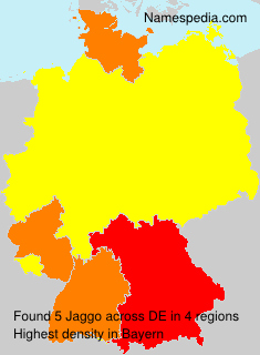 Surname Jaggo in Germany Surname Jaggo in Germany
