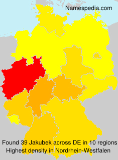 Surname Jakubek in Germany Surname Jakubek in Germany
