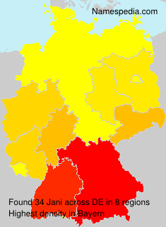 Surname Jani in Germany Surname Jani in Germany
