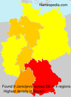 Surname Janicijevic in Germany Surname Janicijevic in Germany