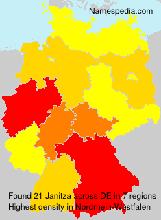 Surname Janitza in Germany Surname Janitza in Germany
