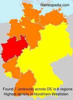 Surname Jankovski in Germany Surname Jankovski in Germany