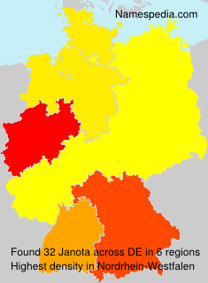Surname Janota in Germany Surname Janota in Germany