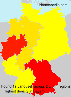 Surname Janousek in Germany Surname Janousek in Germany