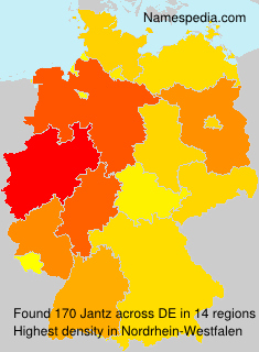 Surname Jantz in Germany Surname Jantz in Germany