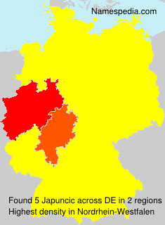 Surname Japuncic in Germany Surname Japuncic in Germany