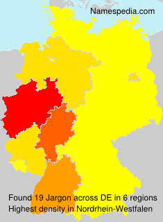 Surname Jargon in Germany