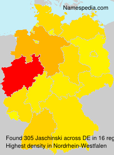 Surname Jaschinski in Germany Surname Jaschinski in Germany