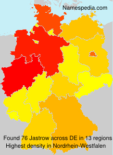 Surname Jastrow in Germany Surname Jastrow in Germany