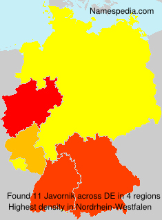 Surname Javornik in Germany Surname Javornik in Germany
