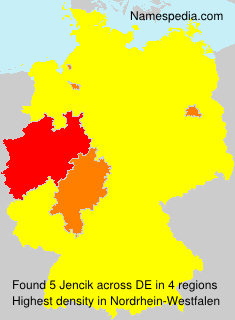 Surname Jencik in Germany Surname Jencik in Germany