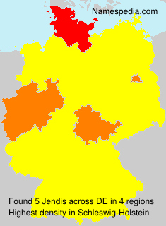 Surname Jendis in Germany Surname Jendis in Germany