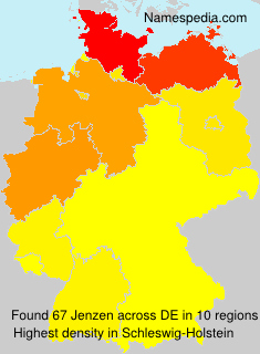 Surname Jenzen in Germany Surname Jenzen in Germany