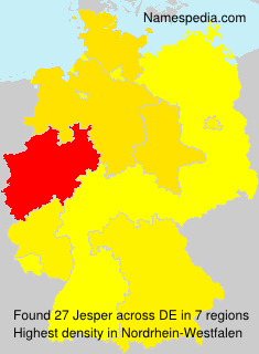 Surname Jesper in Germany Surname Jesper in Germany
