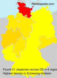 Surname Jespersen in Germany Surname Jespersen in Germany