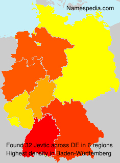 Surname Jevtic in Germany Surname Jevtic in Germany