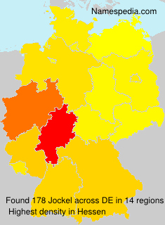 Surname Jockel in Germany Surname Jockel in Germany