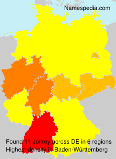 Surname Joffroy in Germany Surname Joffroy in Germany
