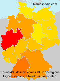 Surname Joseph in Germany Surname Joseph in Germany