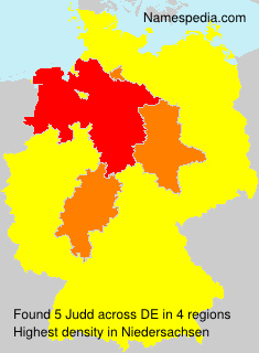 Surname Judd in Germany Surname Judd in Germany