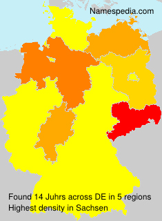 Surname Juhrs in Germany Surname Juhrs in Germany