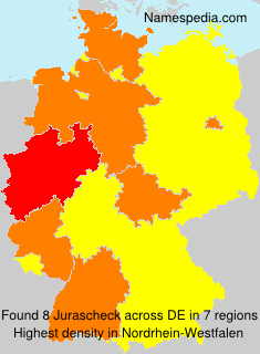 Surname Jurascheck in Germany Surname Jurascheck in Germany