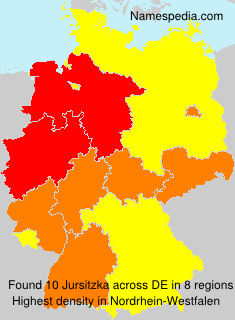 Surname Jursitzka in Germany Surname Jursitzka in Germany