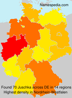 Surname Juschka in Germany Surname Juschka in Germany