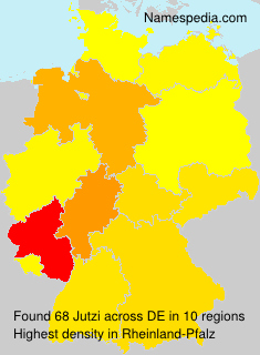 Surname Jutzi in Germany Surname Jutzi in Germany