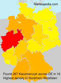 Surname Kaczmarczyk in Germany Surname Kaczmarczyk in Germany