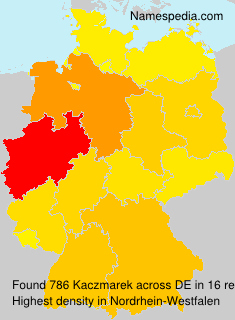 Surname Kaczmarek in Germany Surname Kaczmarek in Germany