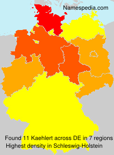 Surname Kaehlert in Germany Surname Kaehlert in Germany