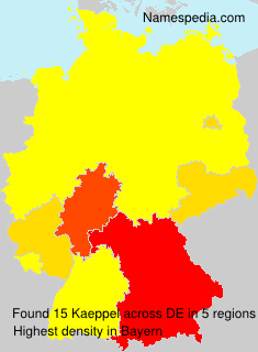 Surname Kaeppel in Germany Surname Kaeppel in Germany