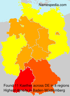 Surname Kaether in Germany Surname Kaether in Germany