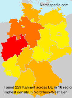 Surname Kahnert in Germany Surname Kahnert in Germany